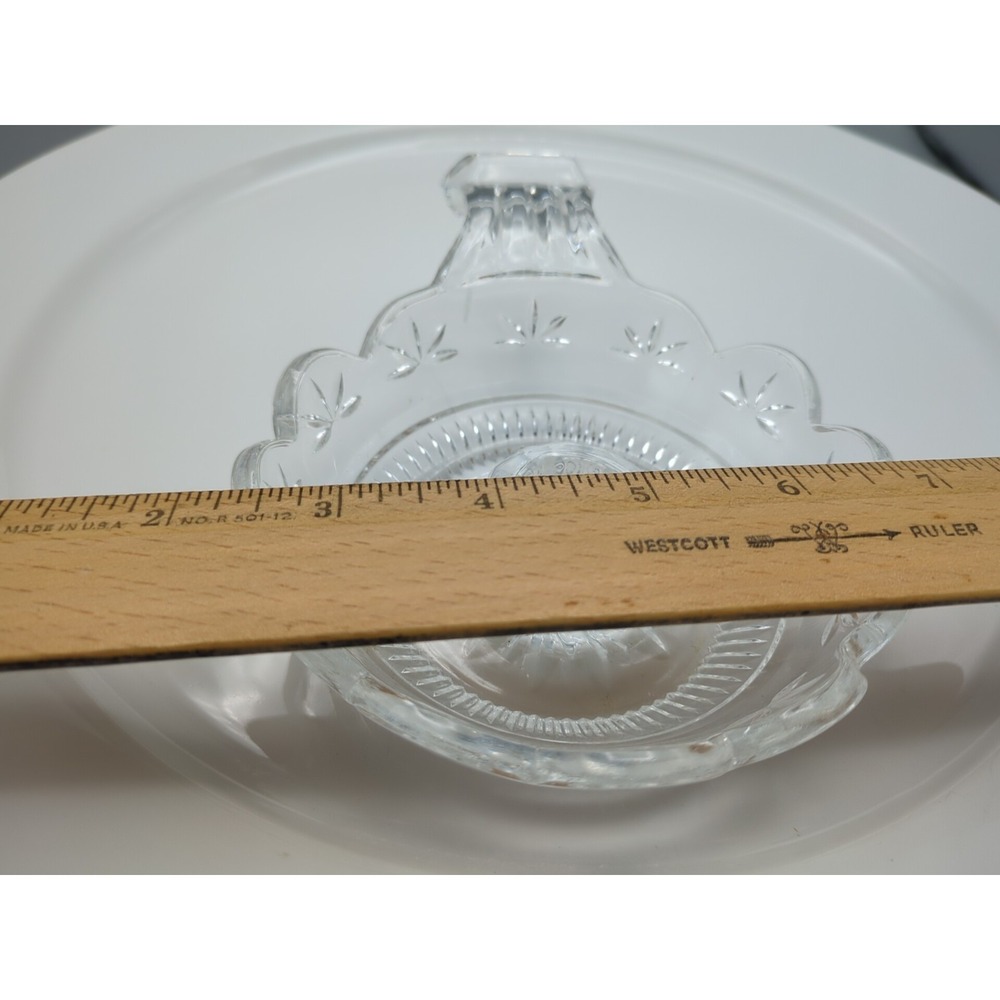Vintage Partylite Clear Lead Crystal Chamberstick, Exellent Used Condition - Picture 6 of 11